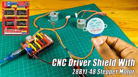 How to use a CNC shield step.